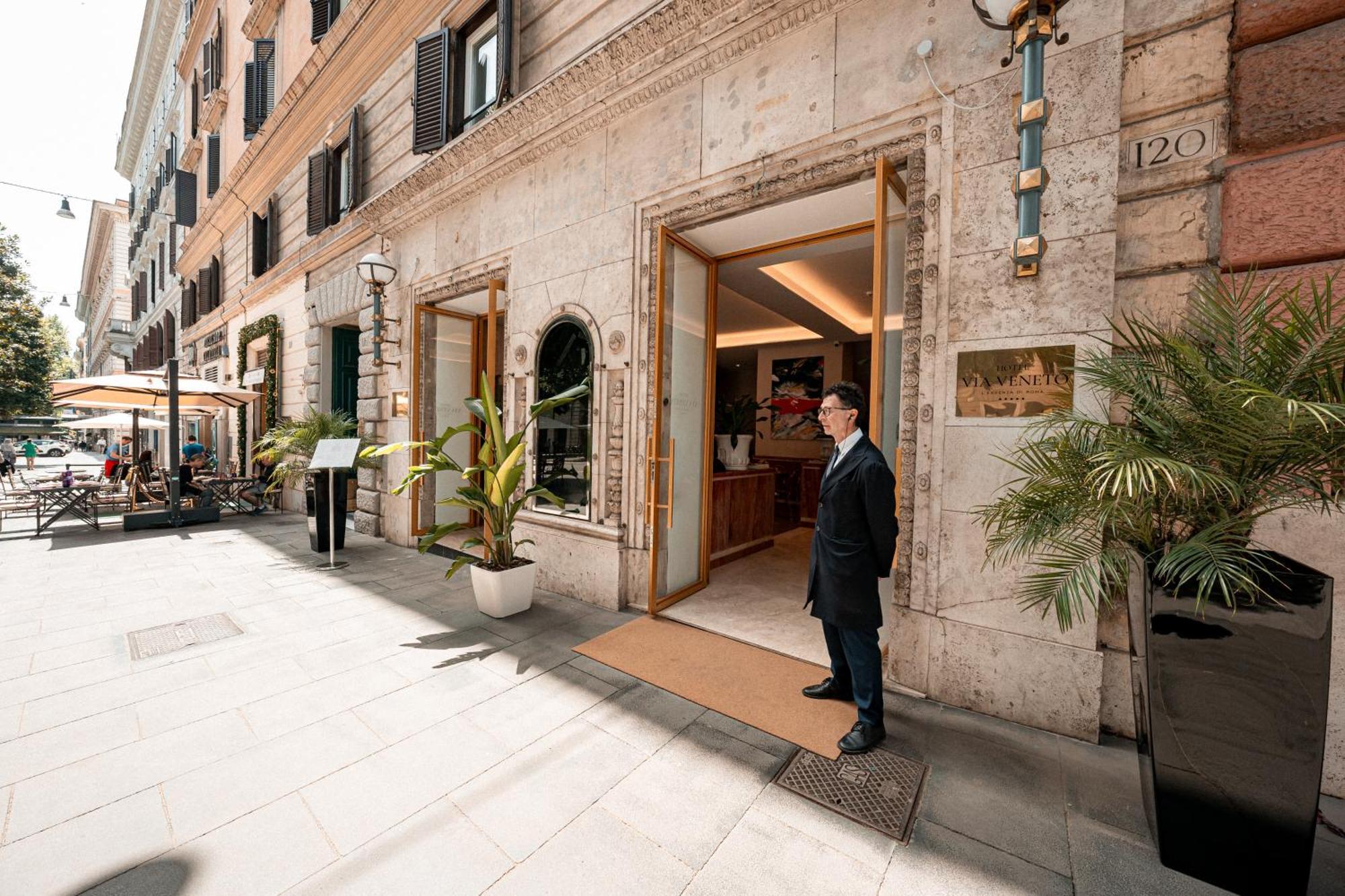 Hotel Via Veneto 罗马 外观 照片